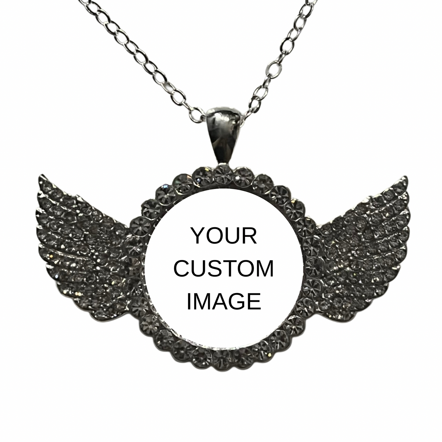 Custom Angel Wing Necklace