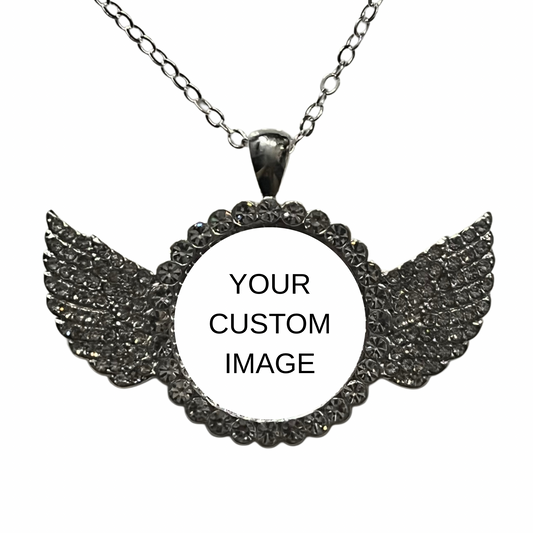 Custom Angel Wing Necklace